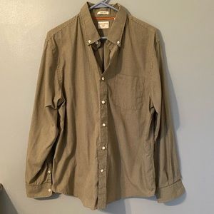 Men’s dockers button down long sleeve shirt